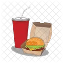 Hamburger Burger Food Icono