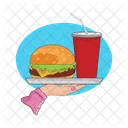 Hamburger Burger Food Icono