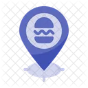 Burger Location  Icon