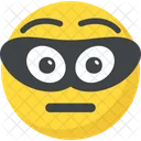 Burglar Bandit Emoticon Icon