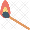 Burn Stick Fire Icon