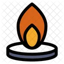 Burn Fire Discount Icon