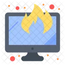 Burn Computer  Icon