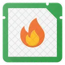 Burn Microchip  Icon