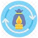 Burn Rate  Icon