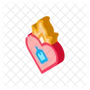 Heart Flame Fire Icon