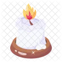 Burning Candle  Icon