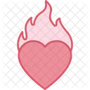 Burning Heart Icon