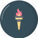 Burning Torch Fire Torch Flaming Torch Icon