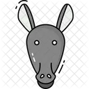 Burro Animal Icono