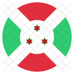 Burundi Flag Icon