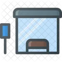 Bus Stop Station Icon