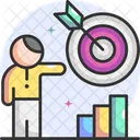 Business Target  Icon