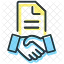 Business Agreement  Icon