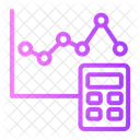 Business And Finance Line Chart Analytics Icon