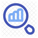 Business And Finance Data Analysis Growth Chart Icon