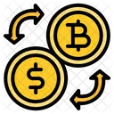 Business And Finance Bitcoin Exchange Icon