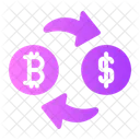 Business And Finance Bitcoin Exchange Icon