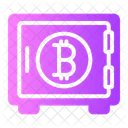 Business And Finance Safebox Bitcoin Icon