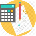 Business Calculation Calculating Icon