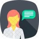 Business chat  Icon