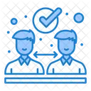 Business Collaboration Business Conversation Business Agreement Icon