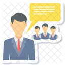 Business Communication  Icon