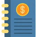 Diary Business Finance Book Symbol