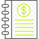 Diary Business Finance Book Symbol