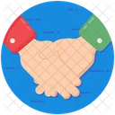 Business Handshake Business Handclasp Meeting Icon