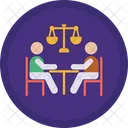 Business Meeting Meeting Discuss Topic Icon