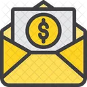 Business Paper Business Mail Salary Mail Icon