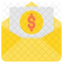 Business Paper Business Mail Salary Mail Icon