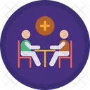 Business Meeting Meeting Discuss Topic Icon