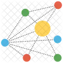 비즈니스 네트워크  아이콘