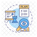 Business Plan Plan Manufacturing Icon