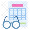 Business Planning Reading Icon