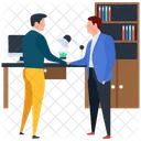 Business Deal Handshaking Business Relationship Icon