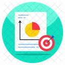 Business Report Target  Icon