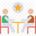 Star Feedback Business Meeting Meeting Icon