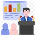 Business Speech  Icon