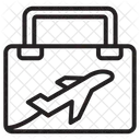 출장 여행 가방  아이콘