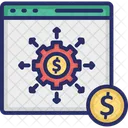 Business Website Cash Management Ebusiness Icon