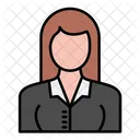 Business Woman  Icon