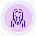 Business Woman Icon Woman Female Icon