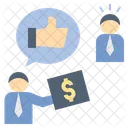 Businessman Reward  Icon