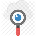 Nube Busqueda Seo Icono