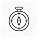 Bussola Direcao Ferramenta De Direcao Ícone
