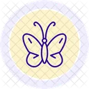 Butterfly Garden Nature Icon