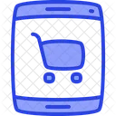 Mobile Cart Dual Ton Icon アイコン